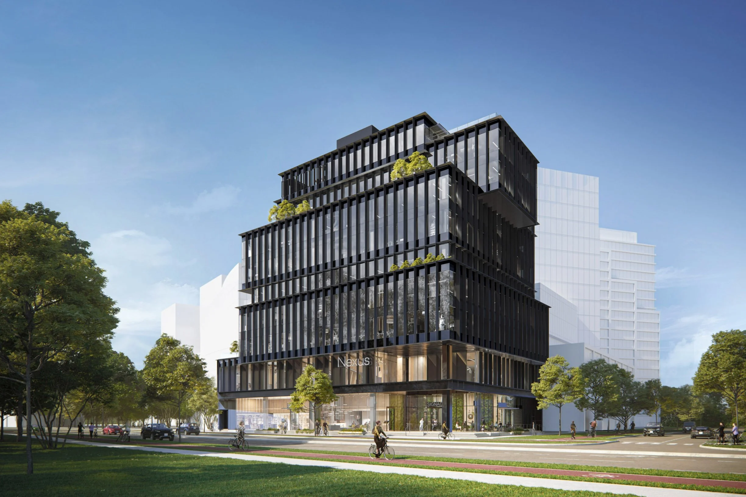 220 Prior Street commercial exterior cladding project by L2 Group