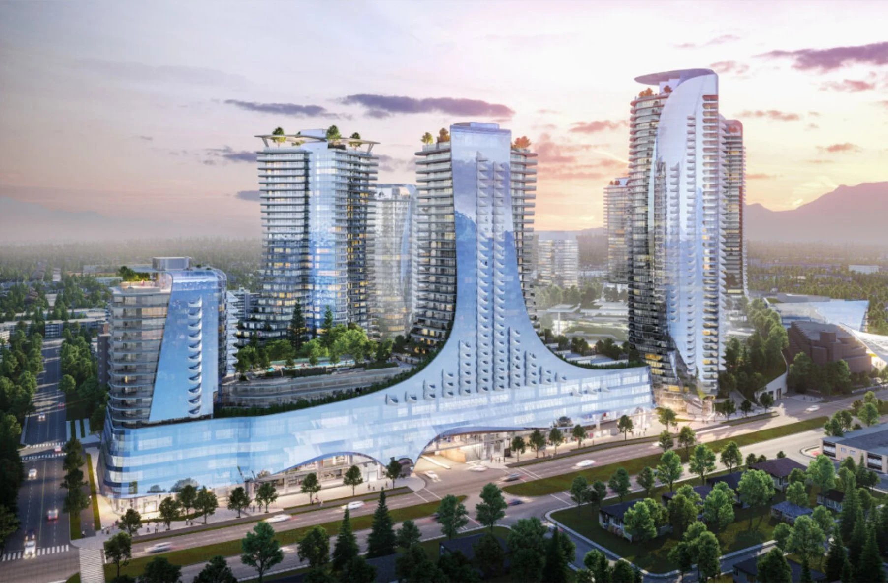 Oakridge high-rise exterior cladding project by L2 Group
