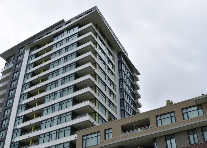 Nichiha siding — cap west nichiha facade installation (Cap West, North Vancouver)