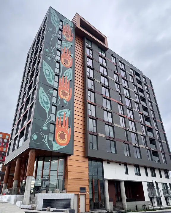 Hastings: high-rise exterior cladding in Vancouver, BC by L2 Group — Ceraclad & Longboard