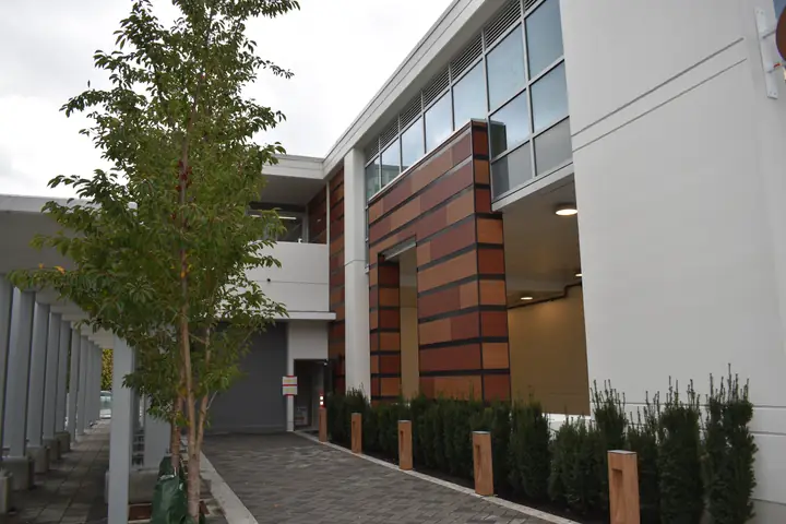 Phenolic siding — park west trespa facade system (Park West, North Vancouver)