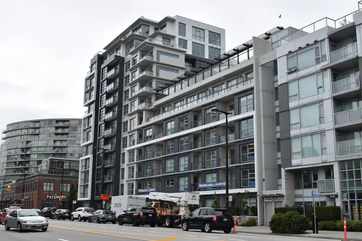 ACM & Composite siding — w2 acm facade installation (W2, Vancouver)
