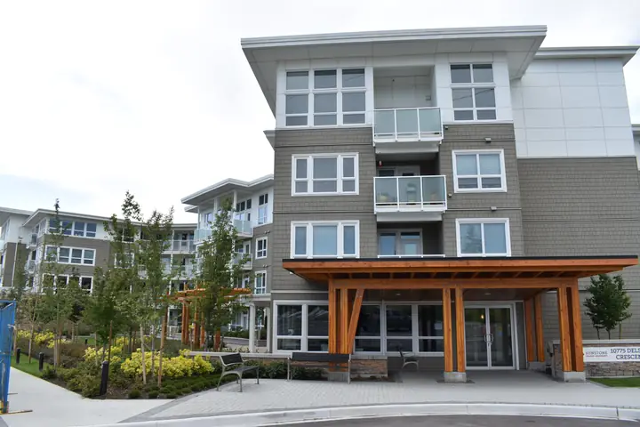 Fibre Cement siding — sunstone cementitious panel installation (Sunstone, Delta)
